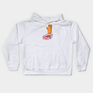 Jumping Fries! Kids Hoodie